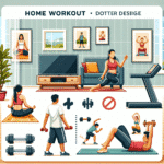 hábitos para manter uma rotina diária de exercícios em casa