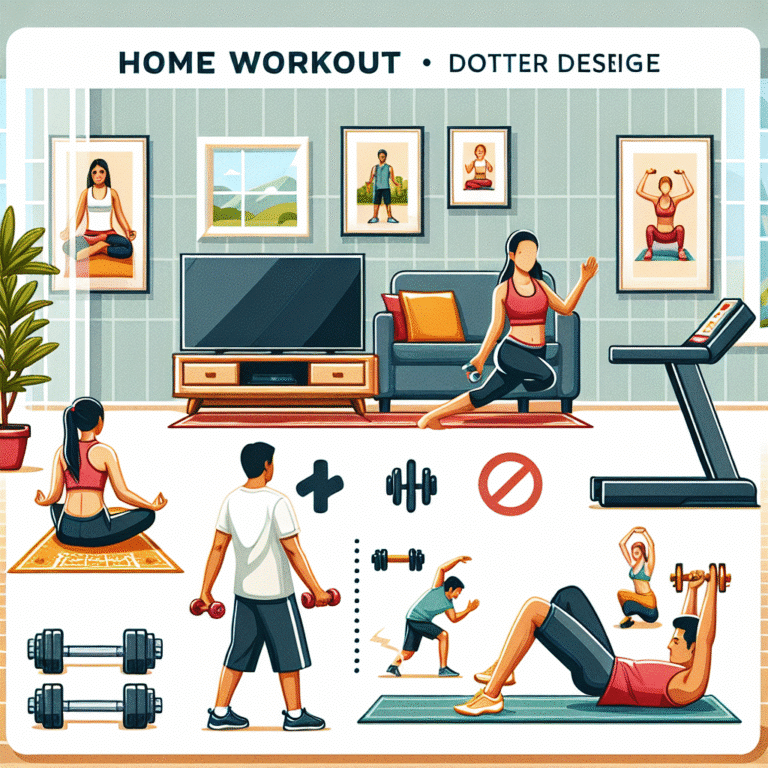 hábitos para manter uma rotina diária de exercícios em casa