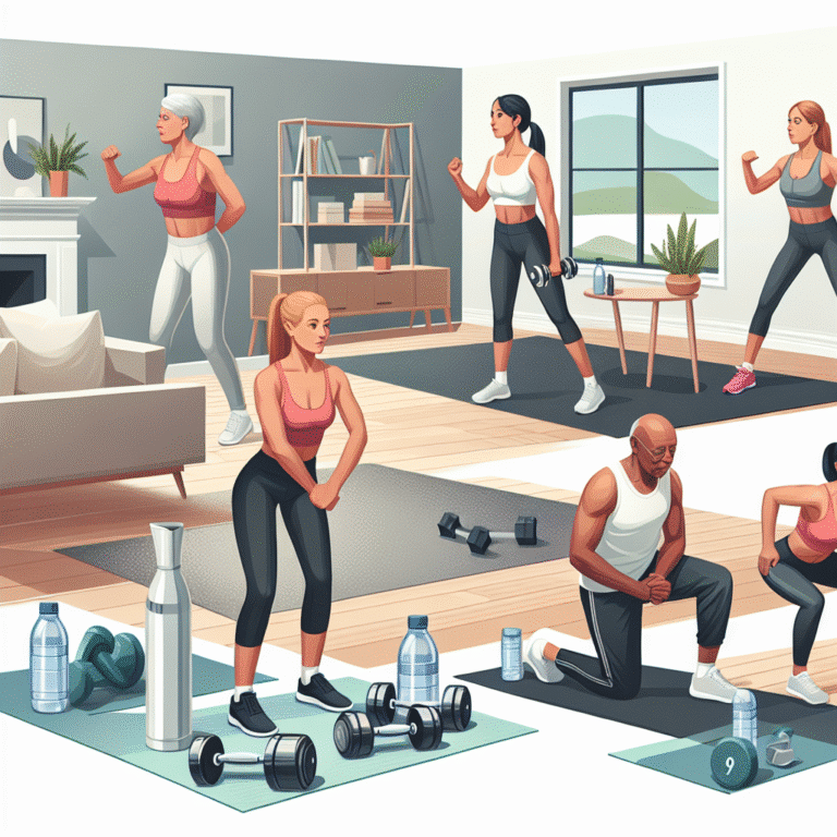 treinos fitness em casa para iniciantes: um guia prático