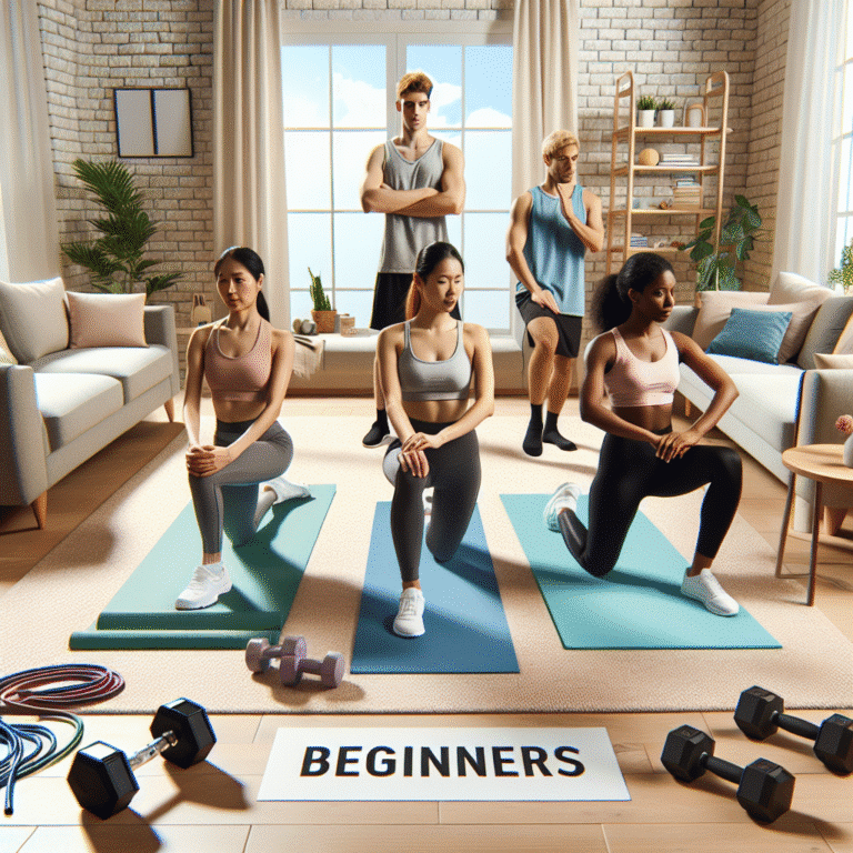 treinos fitness em casa para iniciantes: tudo que você precisa saber