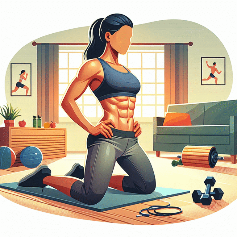 Desafio de abdômen definido em casa: Rumo à barriga chapada