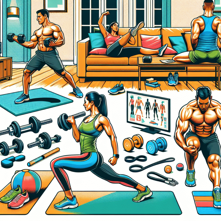 treino de força em casa para ganhar massa muscular