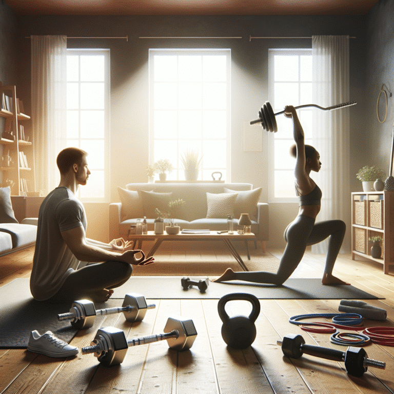 como manter a disciplina fitness mesmo em casa