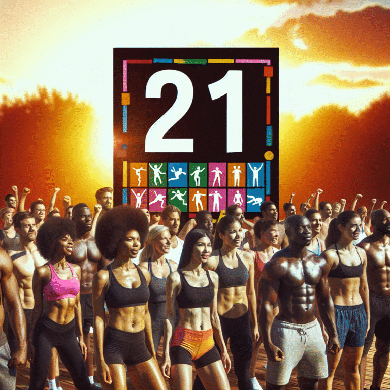 Desafio de 21 dias para tonificar o corpo e aumentar a autoestima