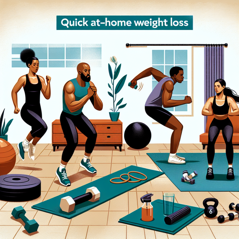 Exercícios Rápidos para Emagrecer em Casa: Dicas e Rotinas