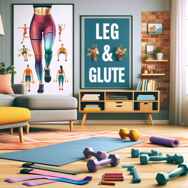 Treino de Pernas e Glúteos em Casa: Fique em Forma