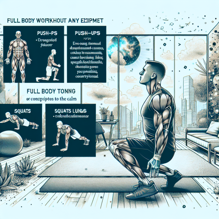 Treino Completo Sem Equipamentos: Como Tonificar o Corpo